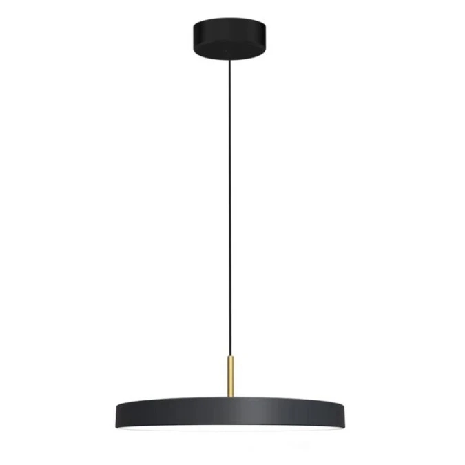 Lampa wisząca DISC 38W LED CZARNY + ZŁOTY 4000K 38W LED IP20 ML1065 Milagro - obrazek 1