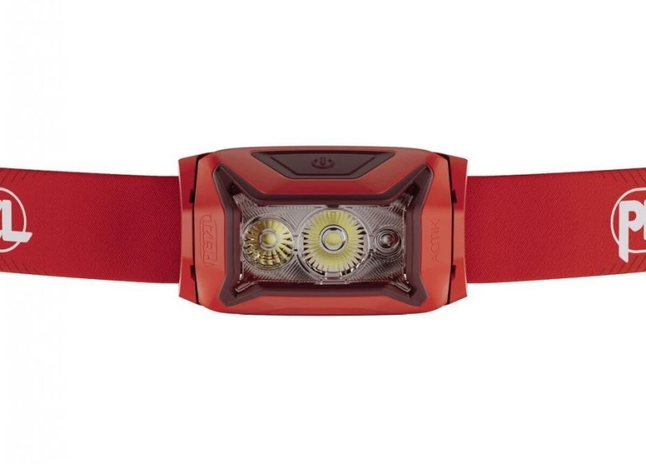 Latarka czołowa, czołówka Petzl Actik czerwona E063AB02 - obrazek 2