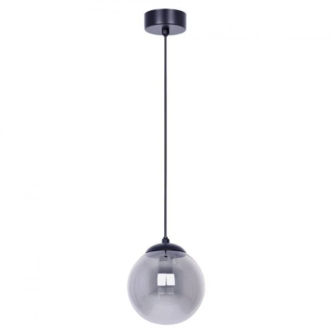 Lampa wisząca GAMMA, szklany grafitowy pojedynczy klosz Ø14 cm na E14 K‑5165 Kaja Lighting - obrazek 1