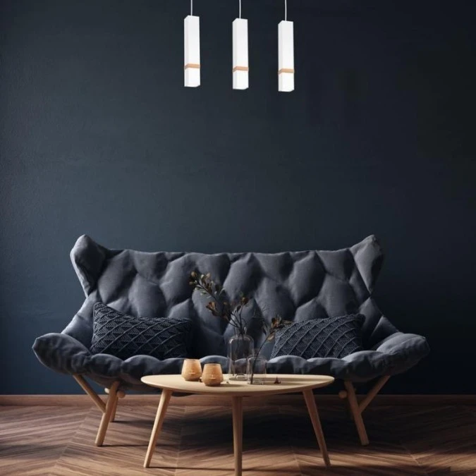 Lampa wisząca VIDAR WHITE 3xGU10 MLP5409 Milagro - obrazek 3