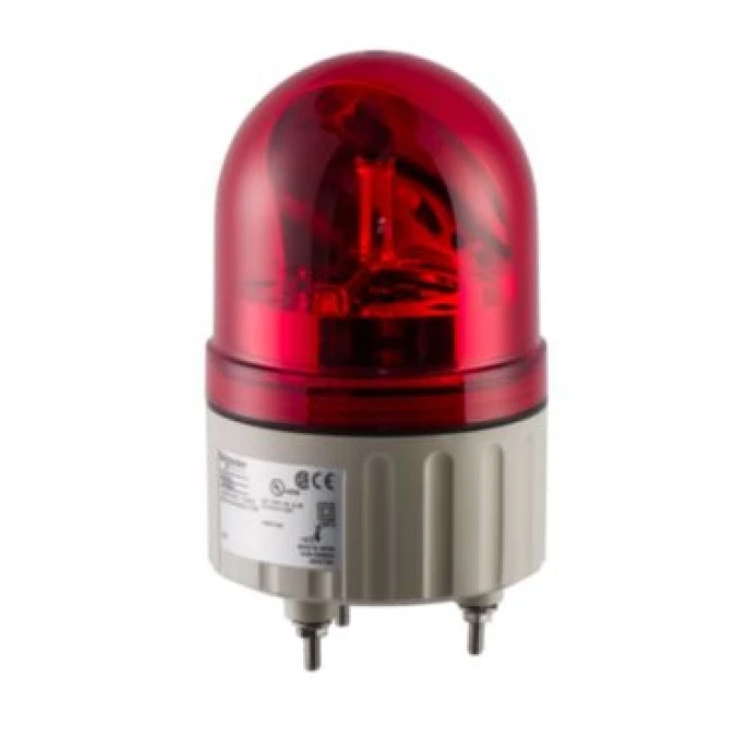 Lampa wirująca 84mm, czerwony 24 V AC‑DC XVR08B04