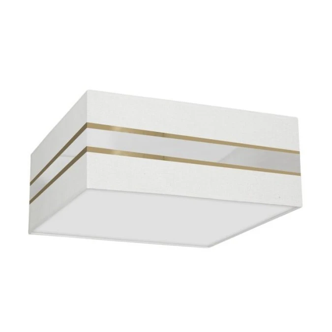 Lampa sufitowa Kwadrat ULTIMO WHITE 3xE27 50cm MLP7348 Milagro - obrazek 1