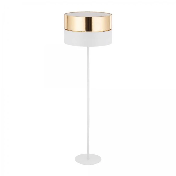 Lampa podłogowa HILTON WHITE/GOLD 1 PŁ 5074 TK Lighting - obrazek 3