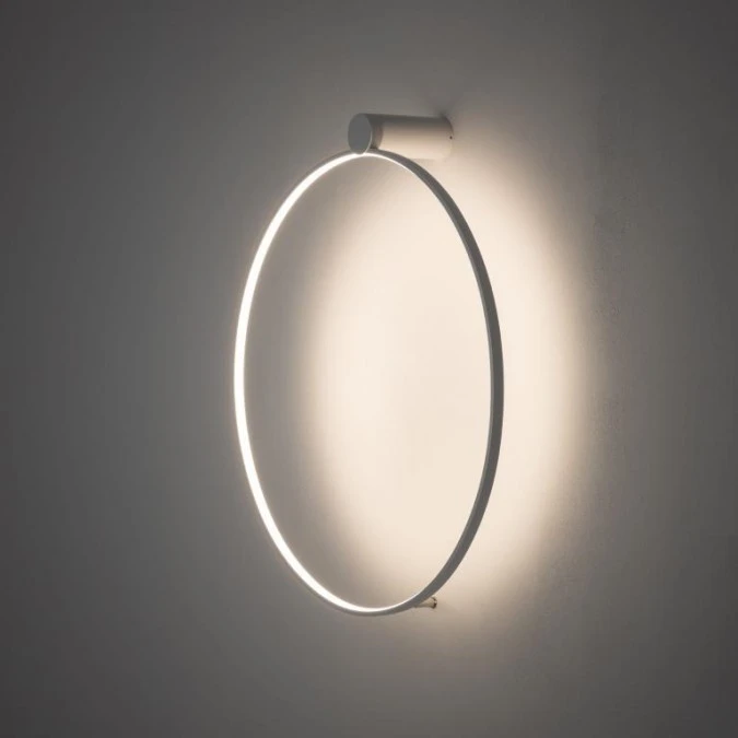 Lampa sufitowo‑ścienna CIRCOLO ring LED barwa ciepła do korytarza 11603 Nowodvorski - obrazek 2