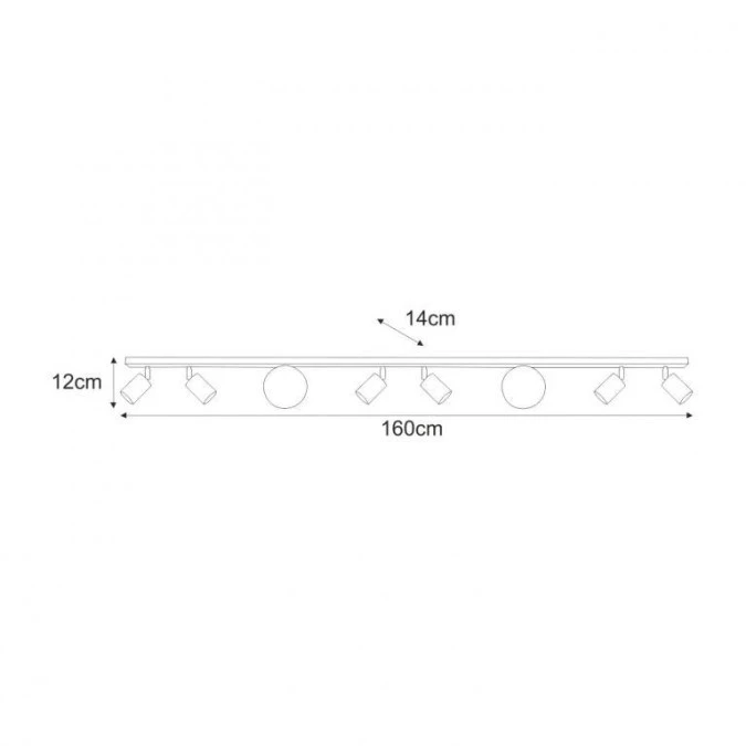 Lampa sufitowa K‑5494 z serii SWING Kaja Lighting - obrazek 3