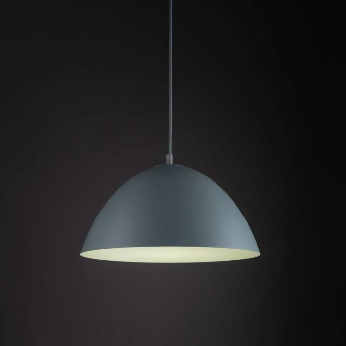 Lampa wisząca zielona kopuła 34cm średnicy FARO 1xE27 861 TK Lighting - obrazek 2
