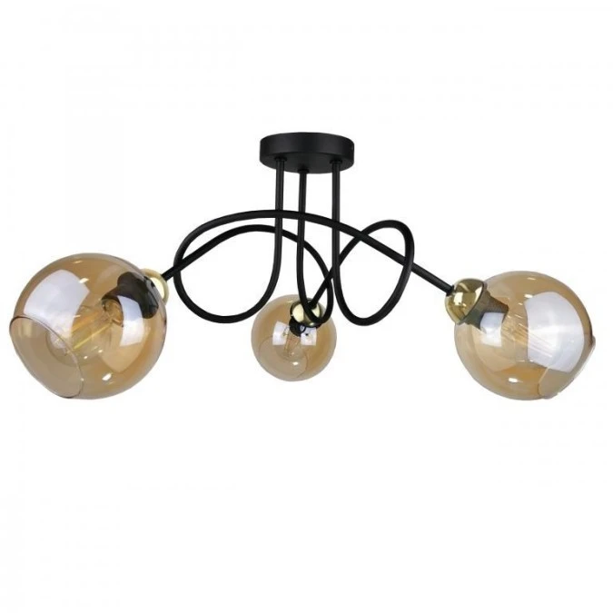 Lampa sufitowa nowoczesna 3xE27 VENUS GOLD - obrazek 1