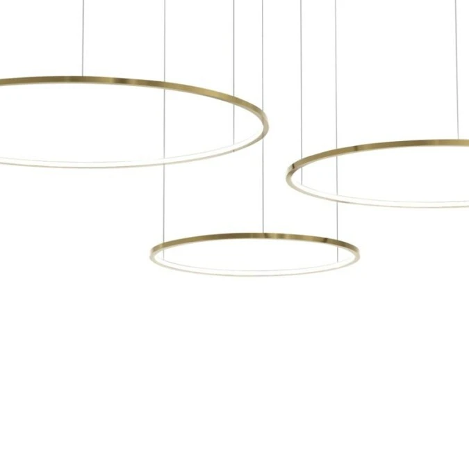 Lampa wisząca Saturno Gold 100W LED ML0847 Milagro - obrazek 2