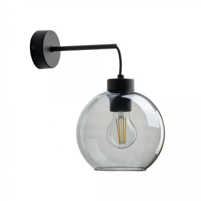 Lampa ścienna z grafitowym szkłem CUBUS GRAPHITE na E27 10243 TK Lighting - obrazek 1