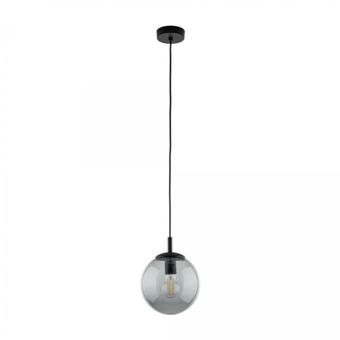 Lampa wisząca 25cm średnicy szklany, grafitowy klosz ESME 5378 TK Lighting - obrazek 1