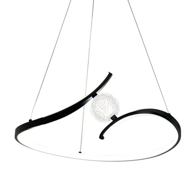 Lampa wisząca PERLA BLACK 34W LED ML1177 Milagro - obrazek 2