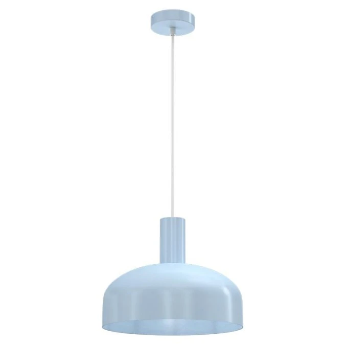 Lampa wisząca VISBY BŁĘKITNY 1xE27 MLP1556 Milagro - obrazek 1