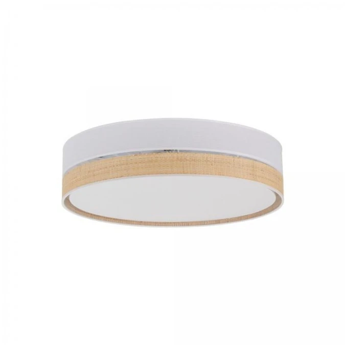 Lampa sufitowa plafon styl boho 45cm średnicy PAGLIA NEW WHITE 4xE27 4764 TK Lighting - obrazek 1