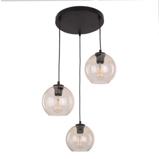Lampa wisząca CUBUS 3 ‑ punktowa Bursztyn 4601 TK Lighting - obrazek 1