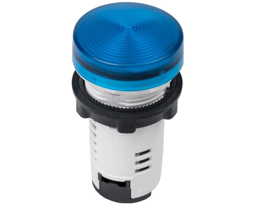 Lampka sygnalizacyjna 22mm niebieska 24V AC/DC XB7EV06BP - obrazek 1