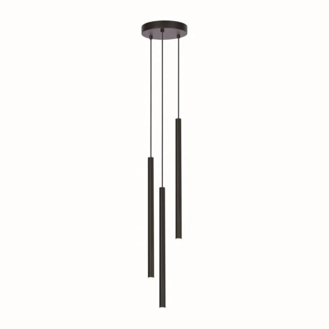 Lampa wisząca GELATO, czarne zwisy rurki na G9 do salonu K‑4862 Kaja Lighting - obrazek 1