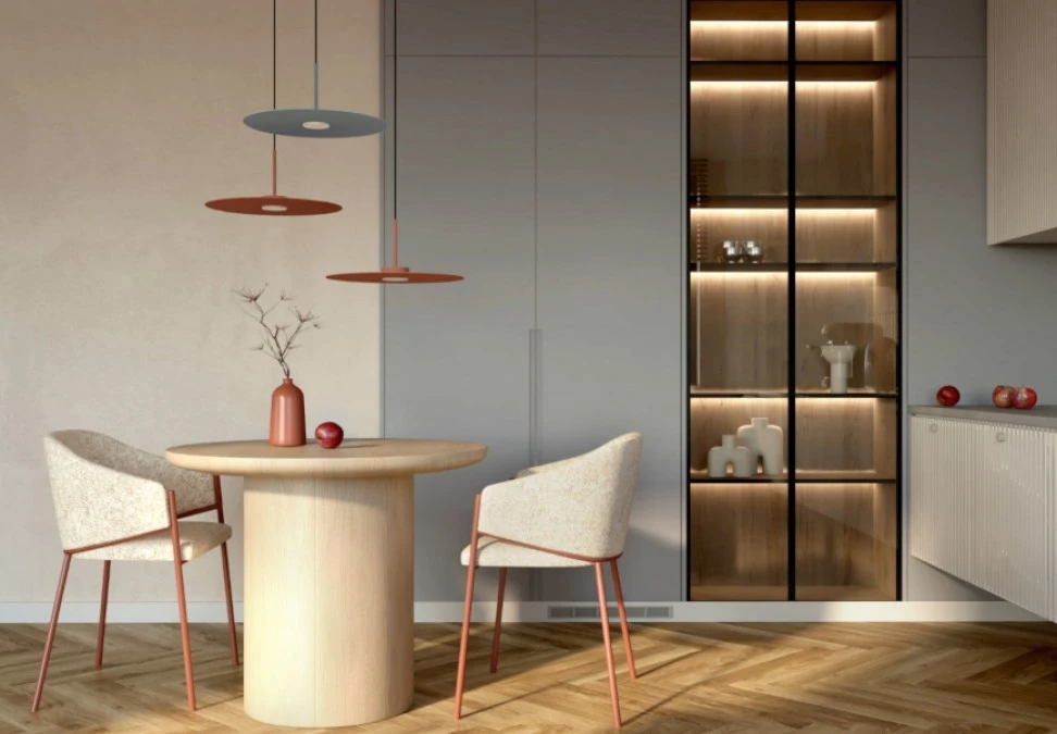 Lampa wisząca SIMONE Terakota na GX53 12W LED 11412 Nowodvorski - obrazek 3