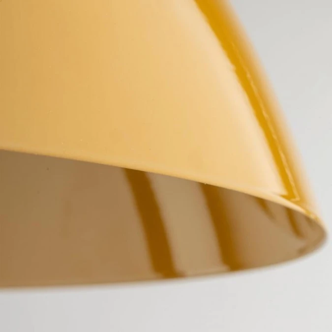 Lampa wisząca FARO w kolorze ochra z kloszem w kształcie kopuły Ø34 10263 TK Lighting - obrazek 2