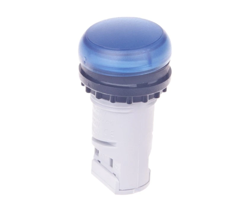 Lampka sygnalizacyjna 22mm niebieski AC/DC M22‑LC‑B 216911 - obrazek 1