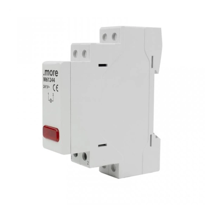 Lampka modułowa 1‑fazowa czerwona LED M61244 - obrazek 1