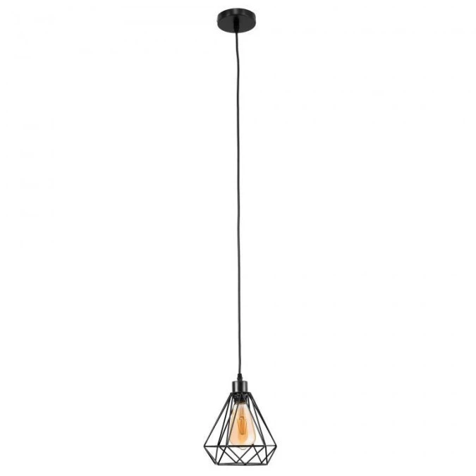 Lampa wisząca LOFT ALAMBRA LARGO E27 czarna, industrialna EDO777193 EDO - obrazek 2