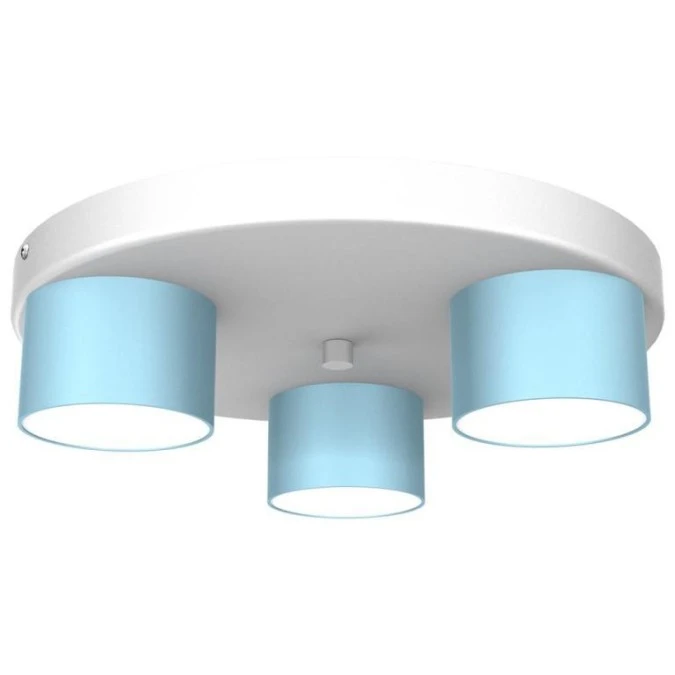 Lampa sufitowa DIXIE Blue/White 3xGX53 MLP7551 Milagro - obrazek 3