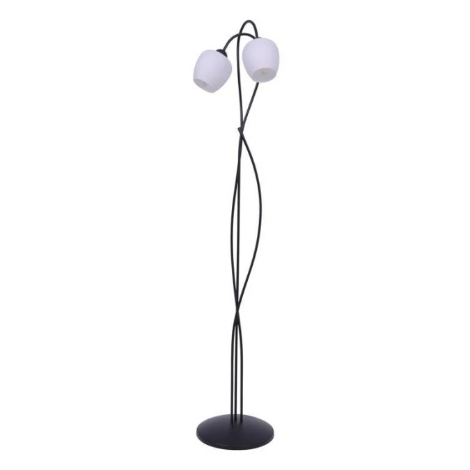 Lampa podłogowa dekoracyjna z białymi kloszami z serii BELLA K‑5188 Kaja Lighting - obrazek 1