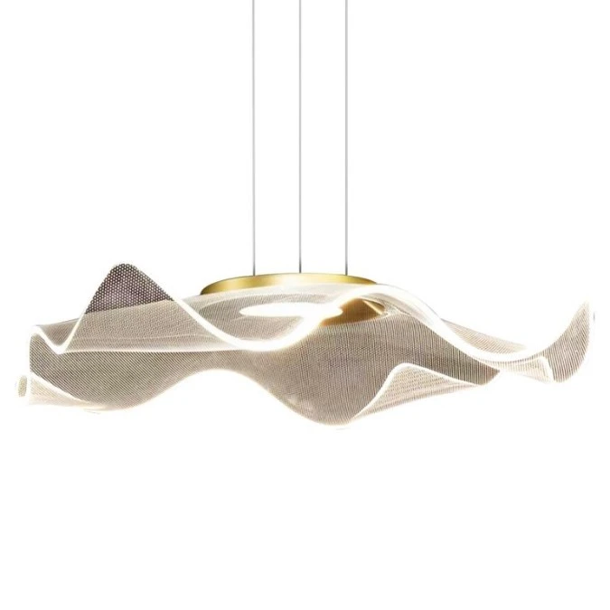 Lampa wisząca LARGO 16W LED ZŁOTY 4000K 16W LED IP20 ML1042 Milagro - obrazek 2