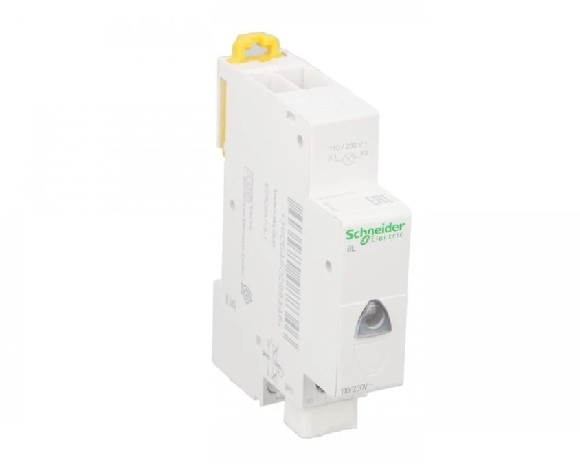 Lampka modułowa 1‑fazowa biała 110‑230V AC iIL A9E18322 - obrazek 3