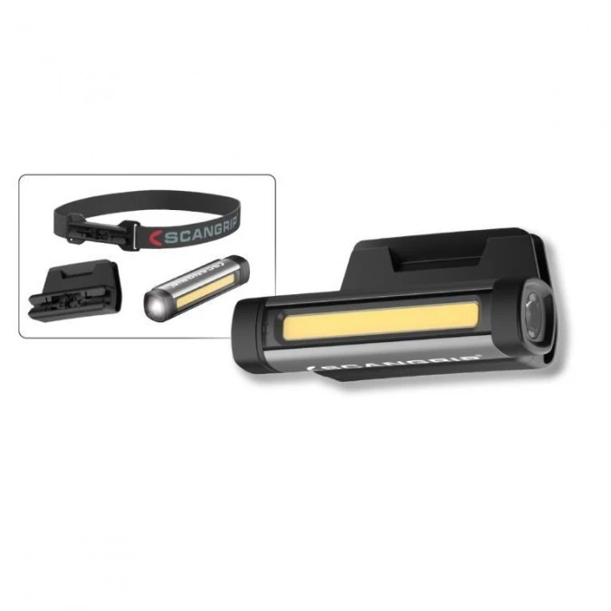 Latarka czołowa FLEX WEAR, opaska na głowę i mocowanie czapki FLEX WEAR KIT 03.5811 - obrazek 1