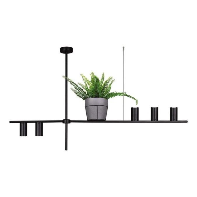 Lampa wisząca designerska z kwietnikiem, nad stół z serii ROCCO K‑4756 Kaja Lighting - obrazek 1