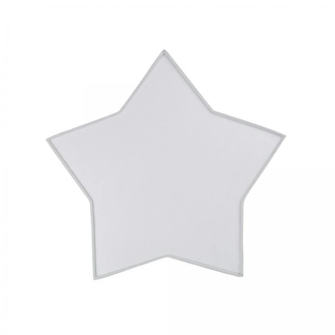 Lampa sufitowa plafon szara gwiazdka STAR GRAY 2xE27 6972 TK Lighting - obrazek 1