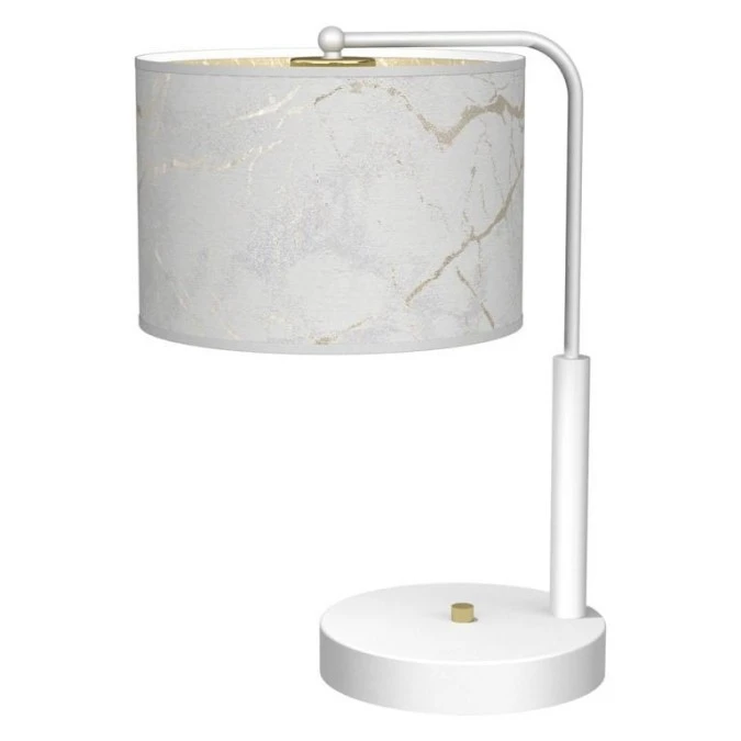 Lampka nocna SENSO White/Gold 1xE27 MLP7310 Milagro - obrazek 1