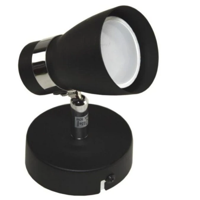 Lampa spotlight Dez 1xGU10 czarna - obrazek 1