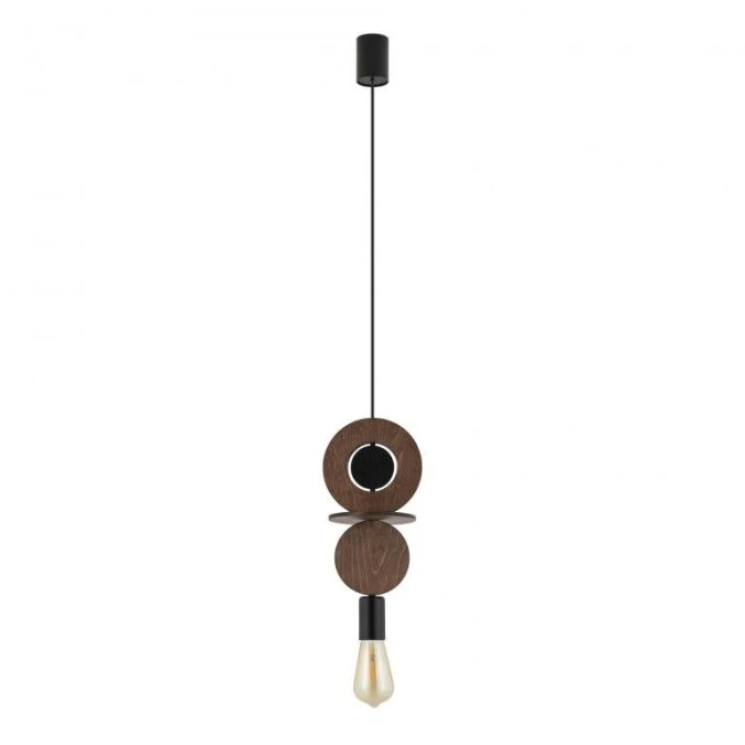 Lampa wisząca DROPS Ciemne drewno 11175 Nowodvorski - obrazek 1