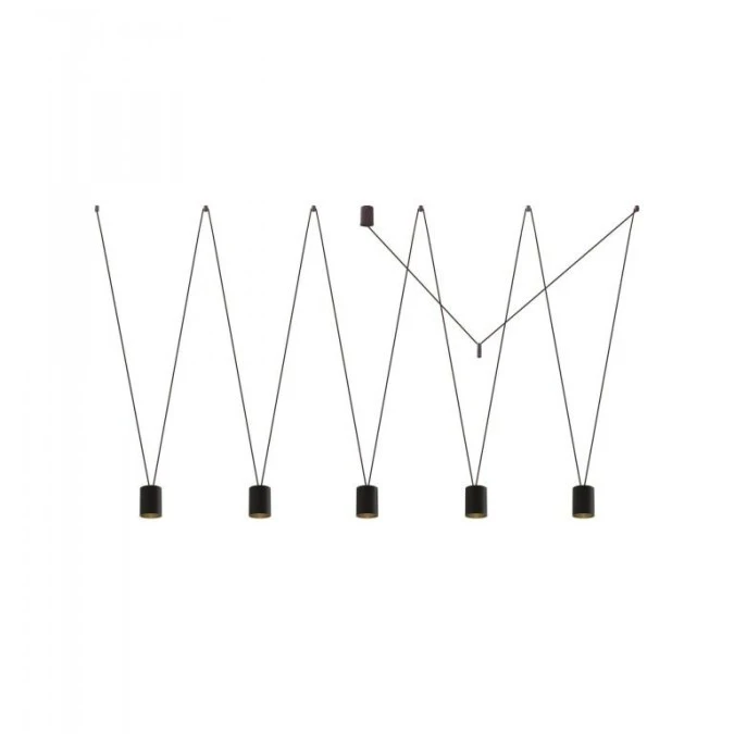 Lampa wisząca MORE TONE BLACK/GOLD V 7817 Nowodvorski Lighting - obrazek 1