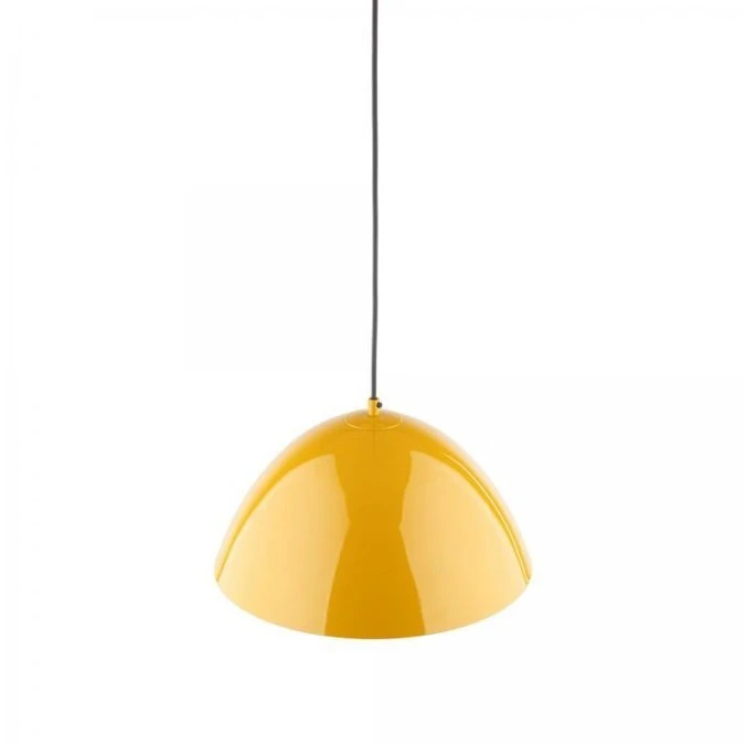 Lampa wisząca FARO w kolorze ochra z kloszem w kształcie kopuły Ø34 10263 TK Lighting - obrazek 3