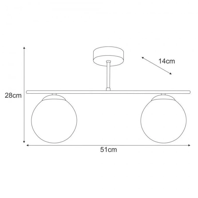 Lampa sufitowa K‑5168 z serii GAMMA Kaja Lighting - obrazek 3