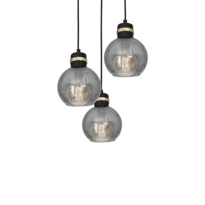 Lampa wisząca OMEGA BLACK / GOLD 3xE27 MLP6533 Milagro - obrazek 3