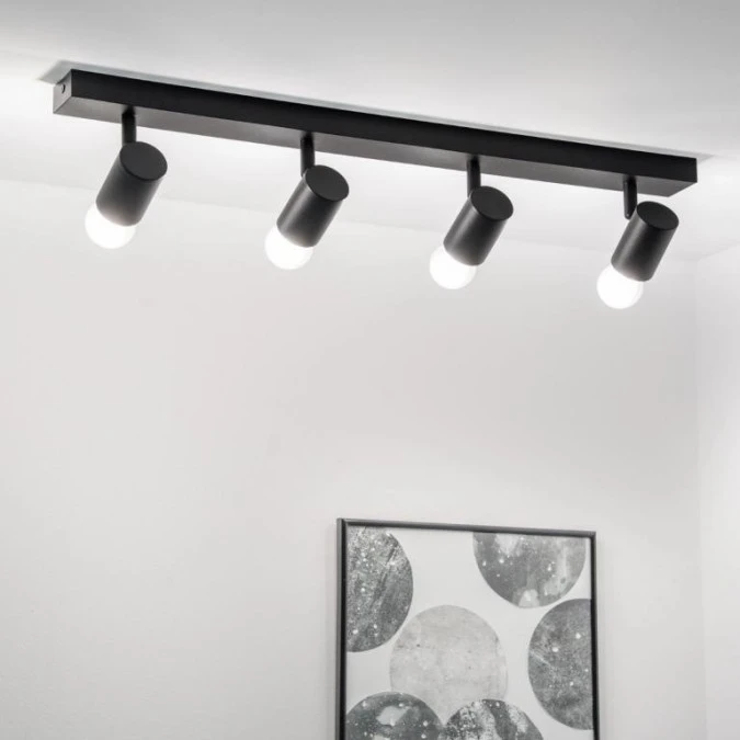 Lampa Sufitowa SPOT TUBA Reflektor Oprawa Halogenowa 4x E27 GLASA LUMILED - obrazek 1