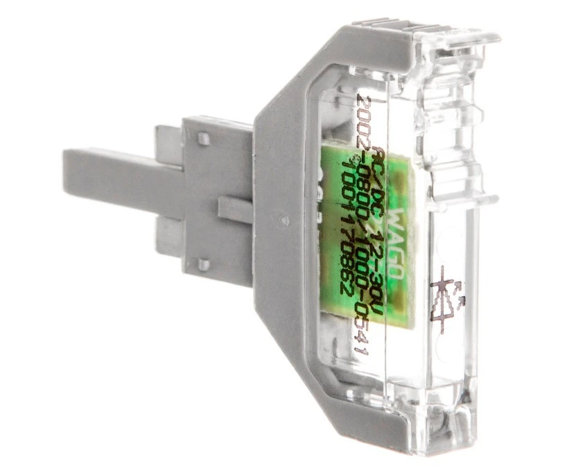Moduł z czerwoną LED 12 ‑ 30V szer. 5,2mm 2002‑800/1000‑541 /100szt./ - obrazek 1