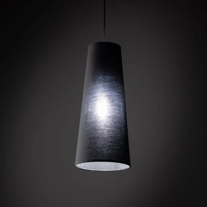 Lampa wisząca klosz w kształcie ściętego stożka ZING 10085 czarna TK Lighting - obrazek 2
