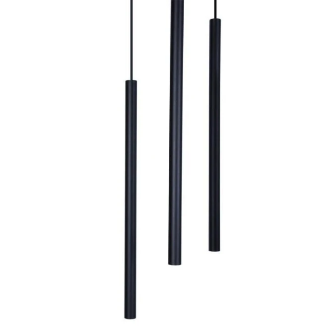 Lampa wisząca GELATO, czarne zwisy rurki na G9 do salonu K‑4862 Kaja Lighting - obrazek 2