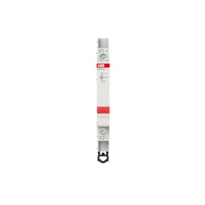 Lampka modułowa 1‑fazowa czerwona 12‑48V AC/DC E219‑C48 2CCA703421R0001 - obrazek 1