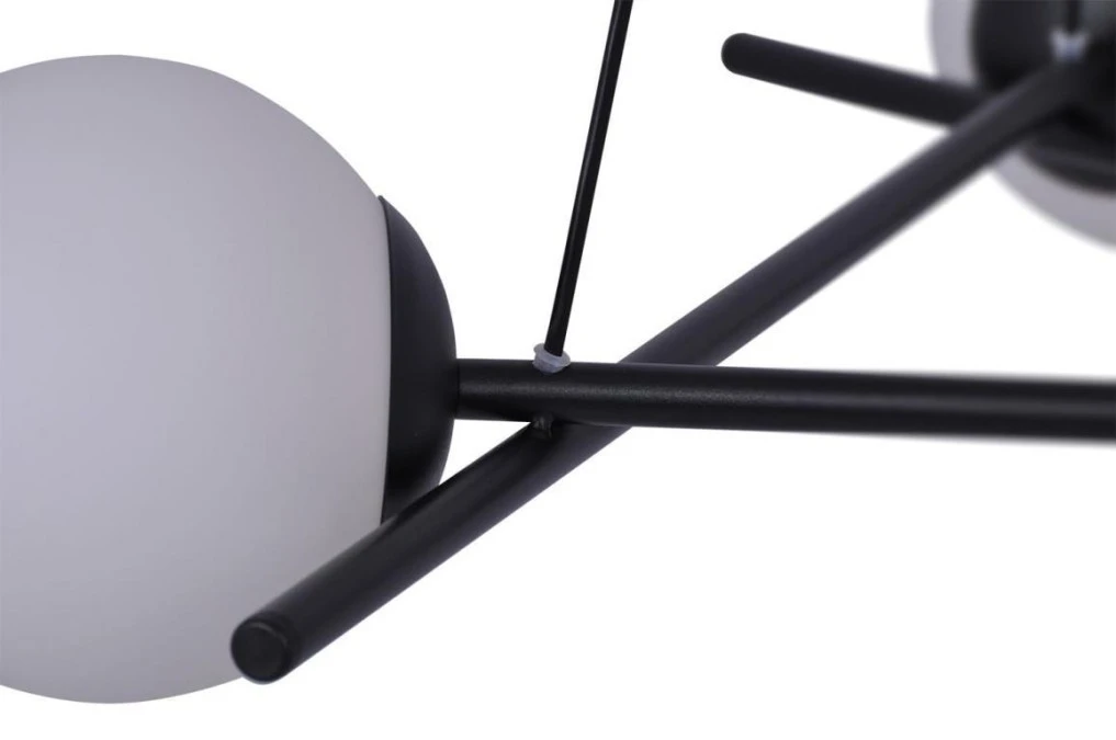 Lampa wisząca ARTON na E27, mleczne białe klosze szkło K‑4966 Kaja Lighting - obrazek 2