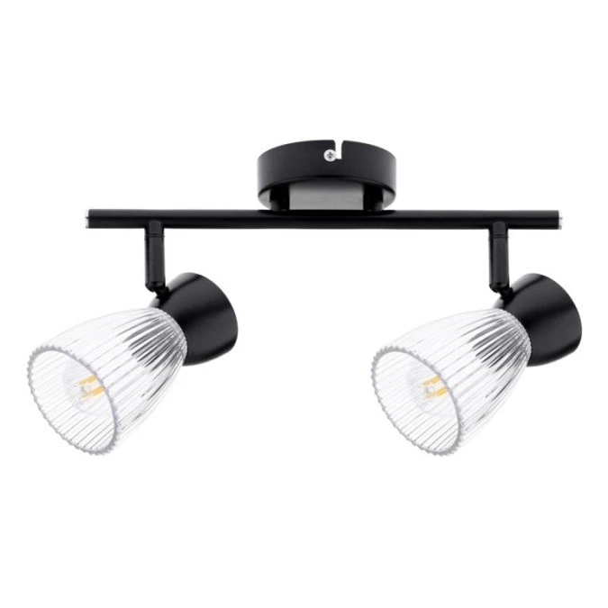Lampa sufitowa BEST BLACK 2xE14 ML9971 Milagro - obrazek 2