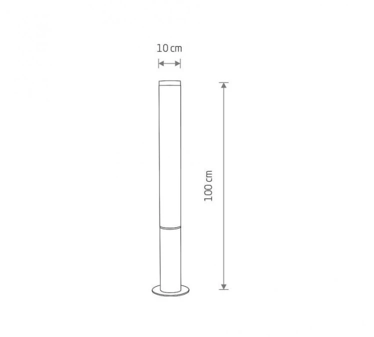 Lampa stojąca zewnętrzna MIA LED M IP54 LED 30W 3000K 11374 Nowodvorski - obrazek 2