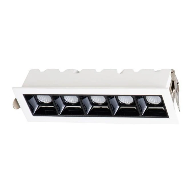 Lampa wpuszczana Solar oprawa podtynkowa biała LED IP20 LP‑0406/5RS WH Light Prestige - obrazek 3