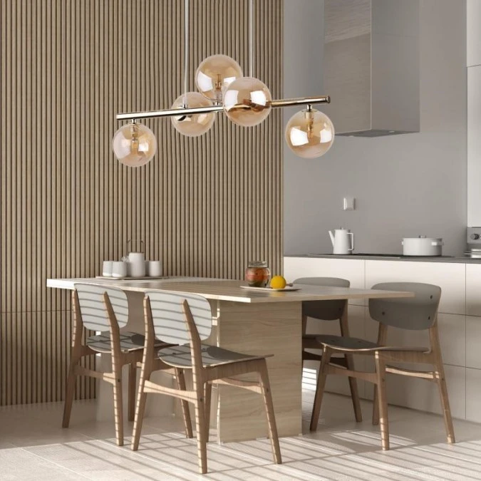 Lampa wisząca ESTERA GOLD 5 PŁ 4549 TK Lighting - obrazek 2