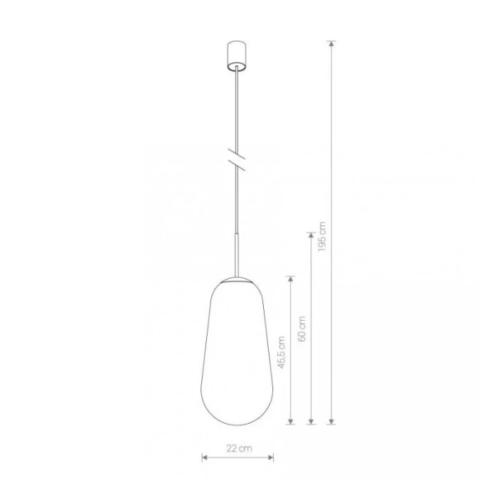 LAMPA WISZĄCA PEAR L 8671 Nowodvorski - obrazek 3